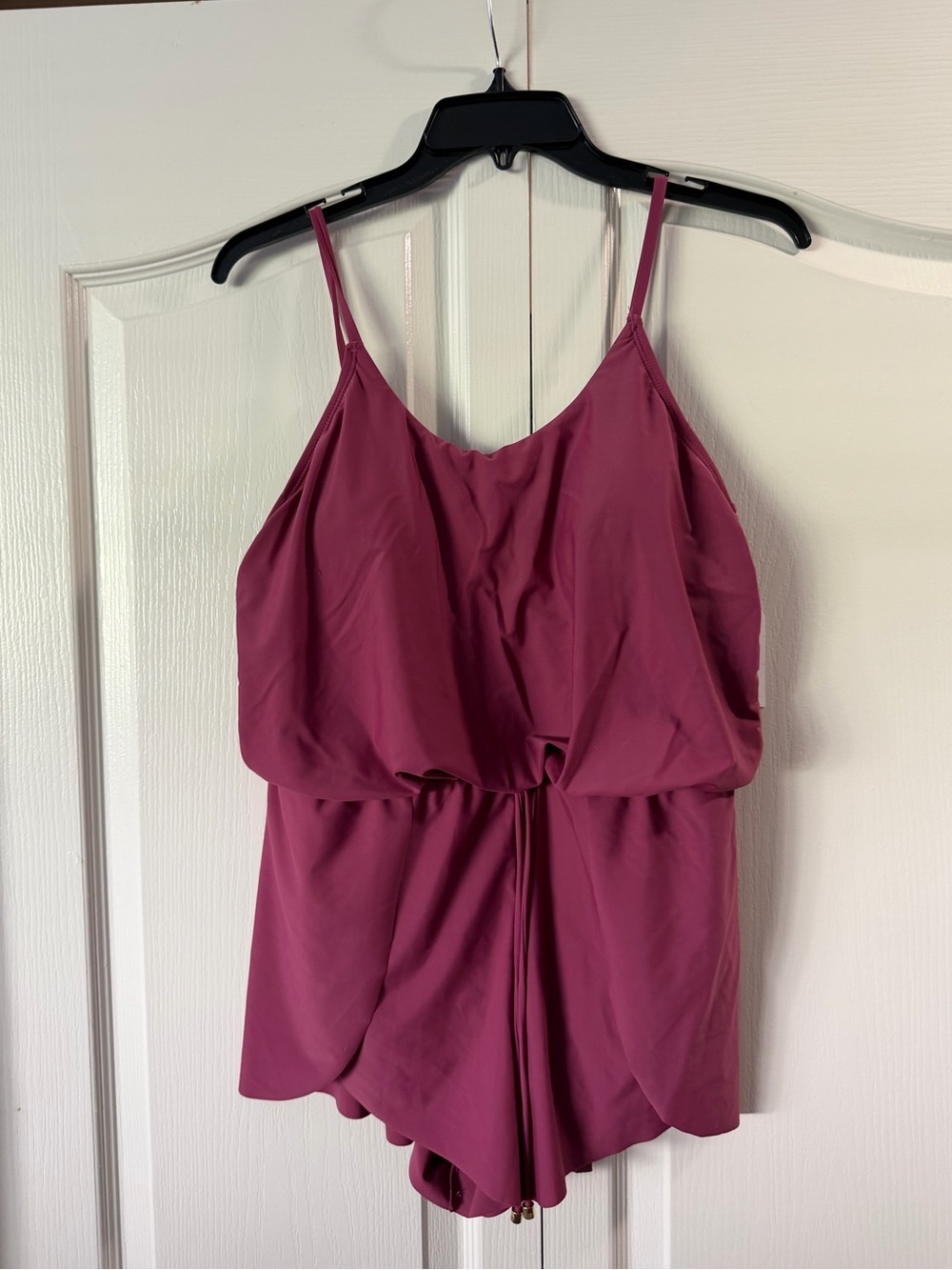 Women’s Magenta swim Romper NWT